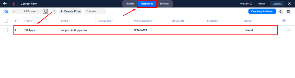 Activecampaign integration with bit form - response
