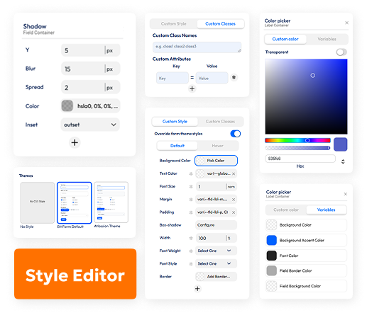 Bit Form Stil-Editor