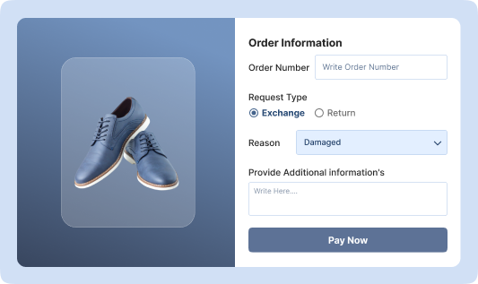 order information conditional logic