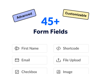45 campos de formulario
