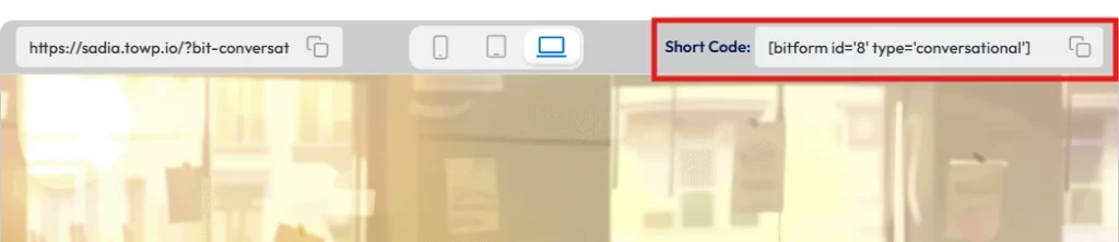 Konversationsformular in Wordpress-Website hinzufügen