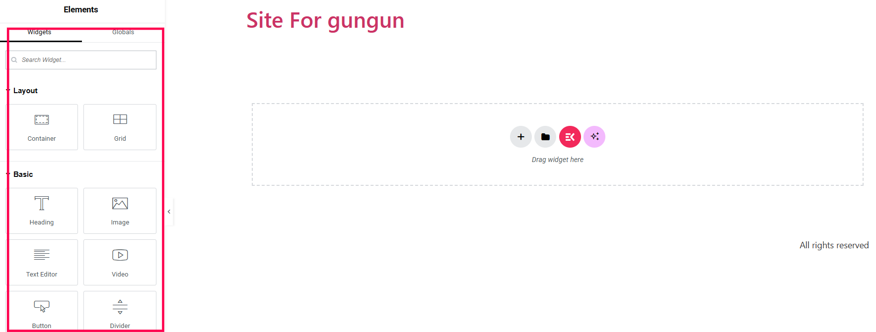 Elementor-Formular-Widget