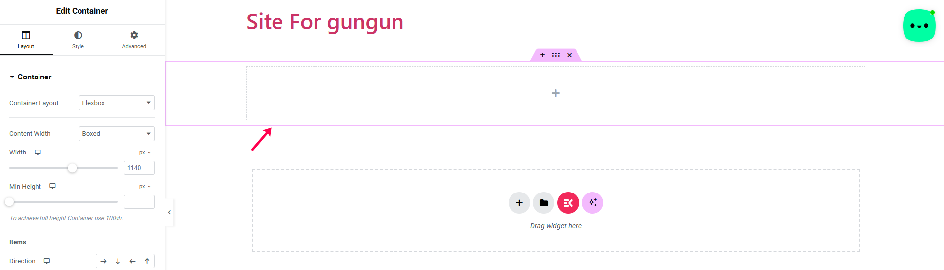 Elemente zum Elementor-Editor hinzufügen