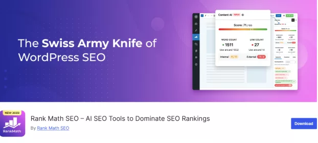 Rank Math automation