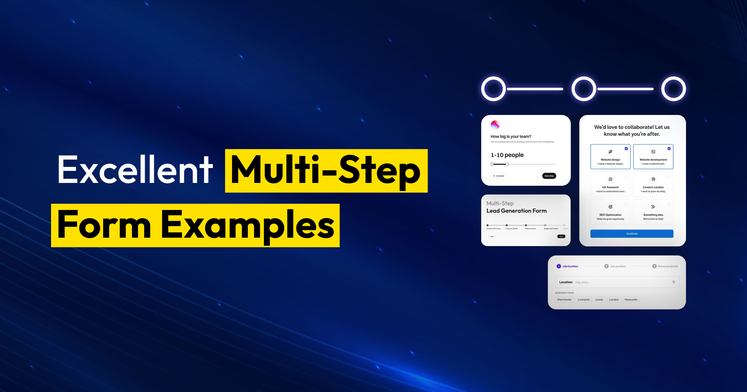 excellent multi-step form examples