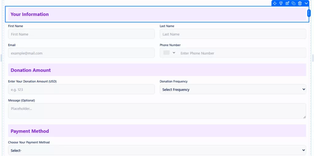 Andere Felder hinzufügen