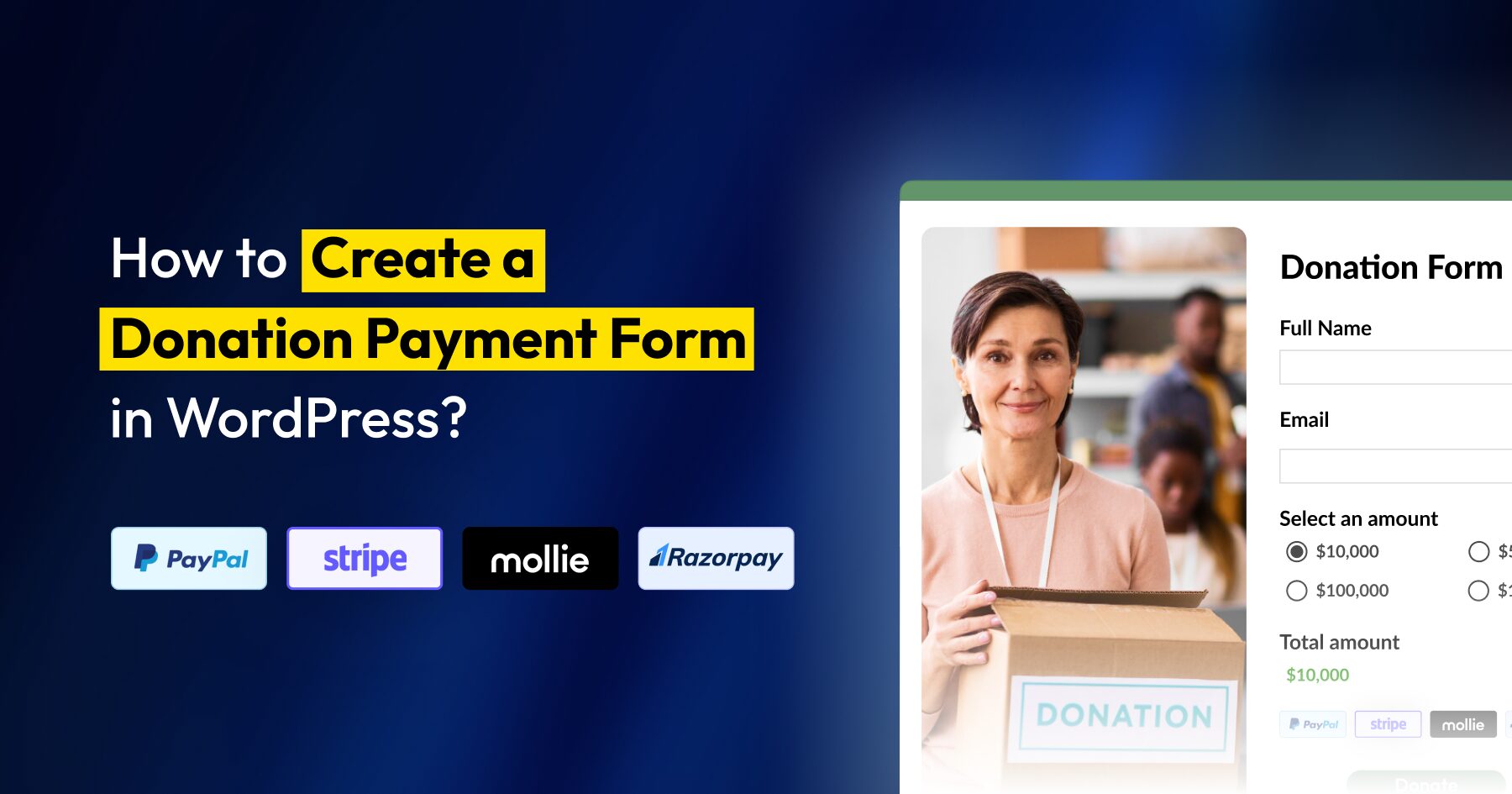 Donation Payment Form
