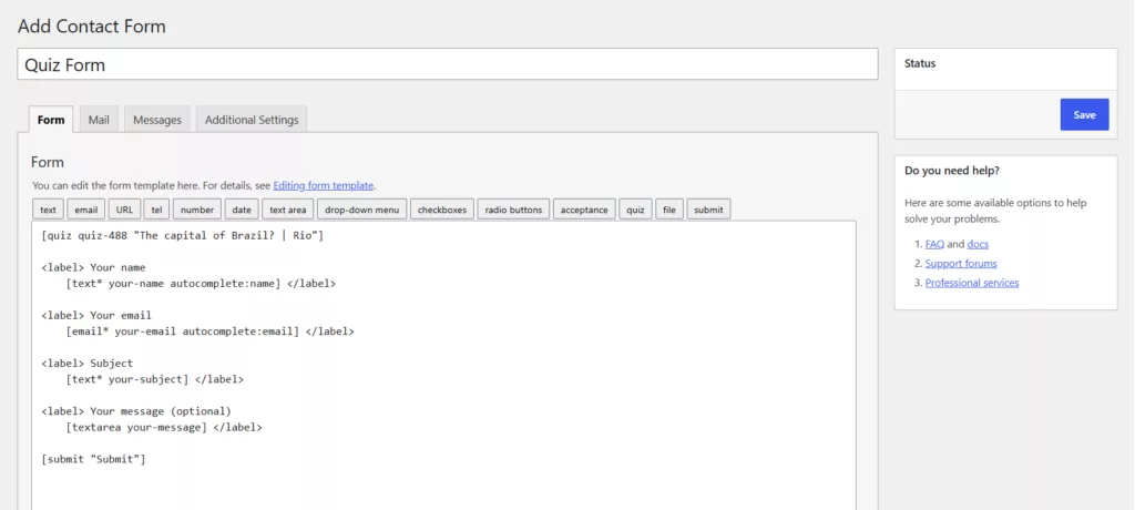 Contact Form 7