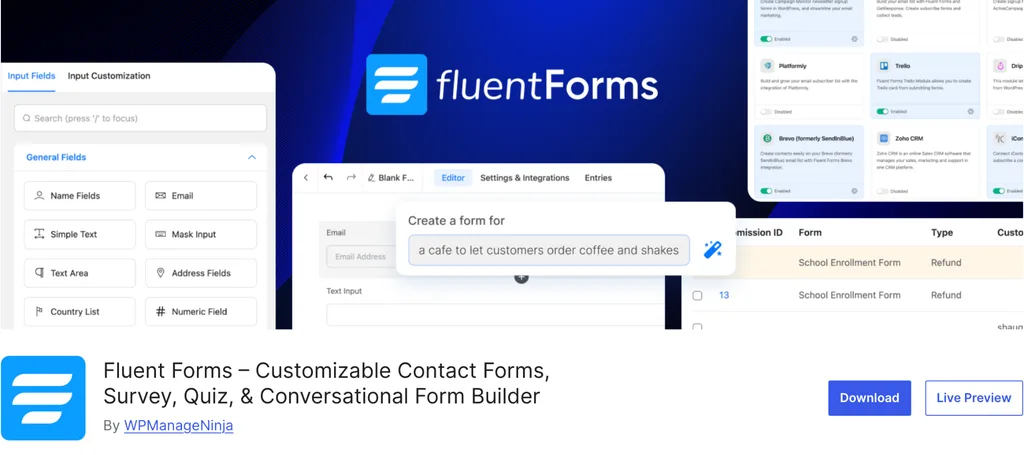 Fluent Forms 1