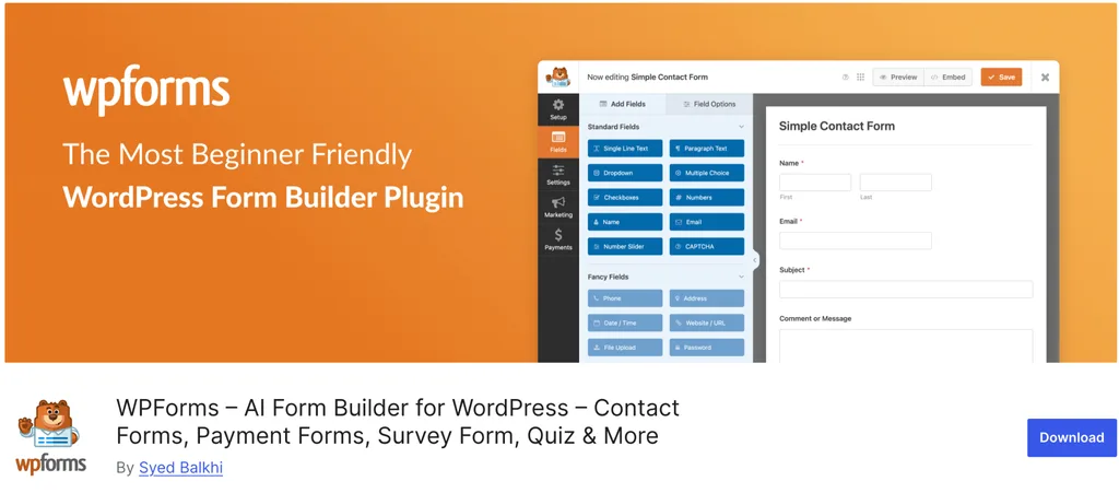 WPForms