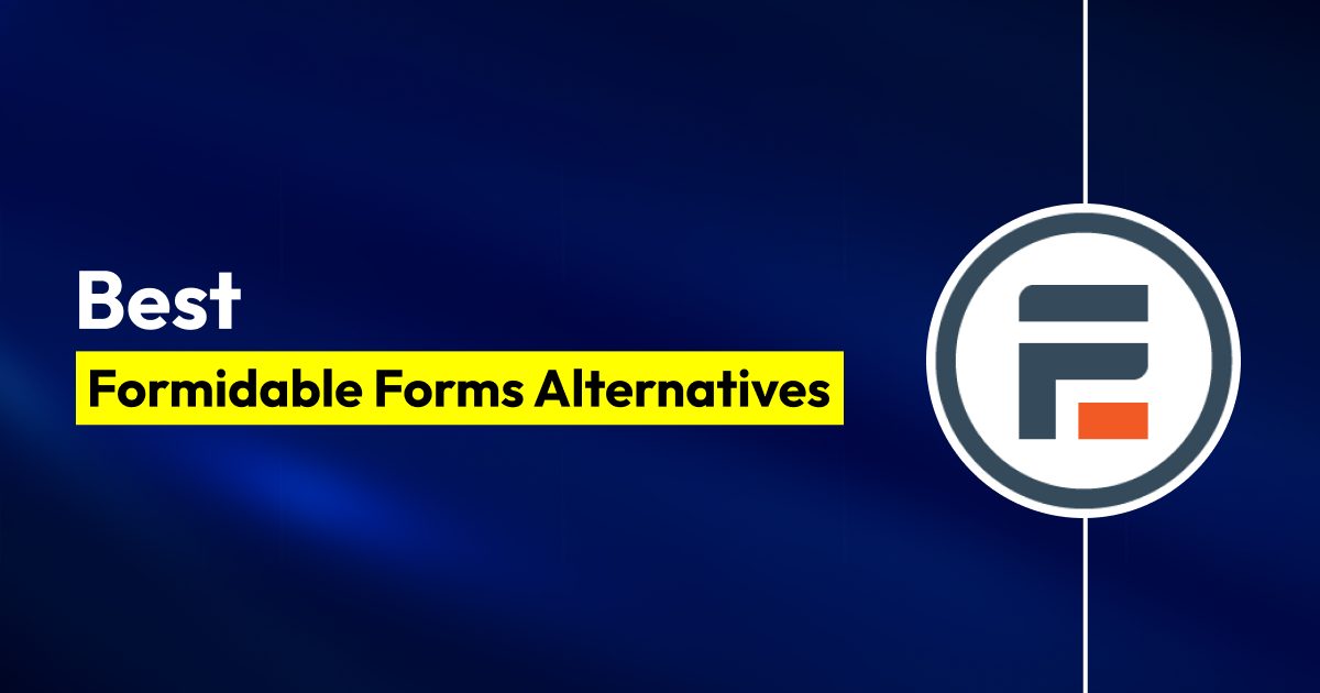 Best Formidable Forms Alternatives